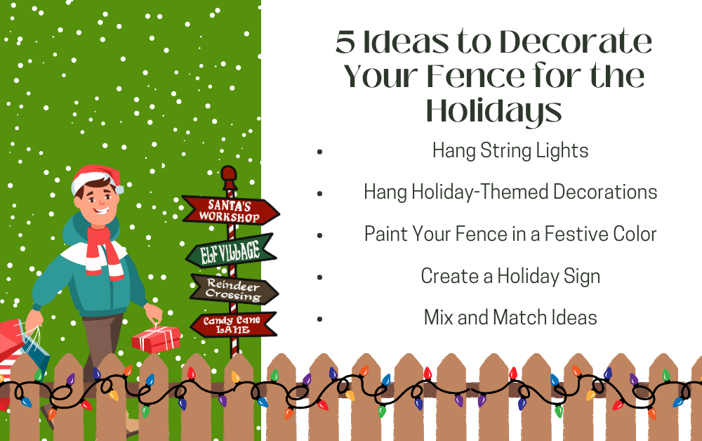 decorate your fence infographic